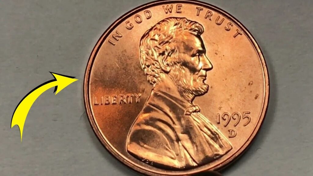 1995 Lincoln Cent Doubled