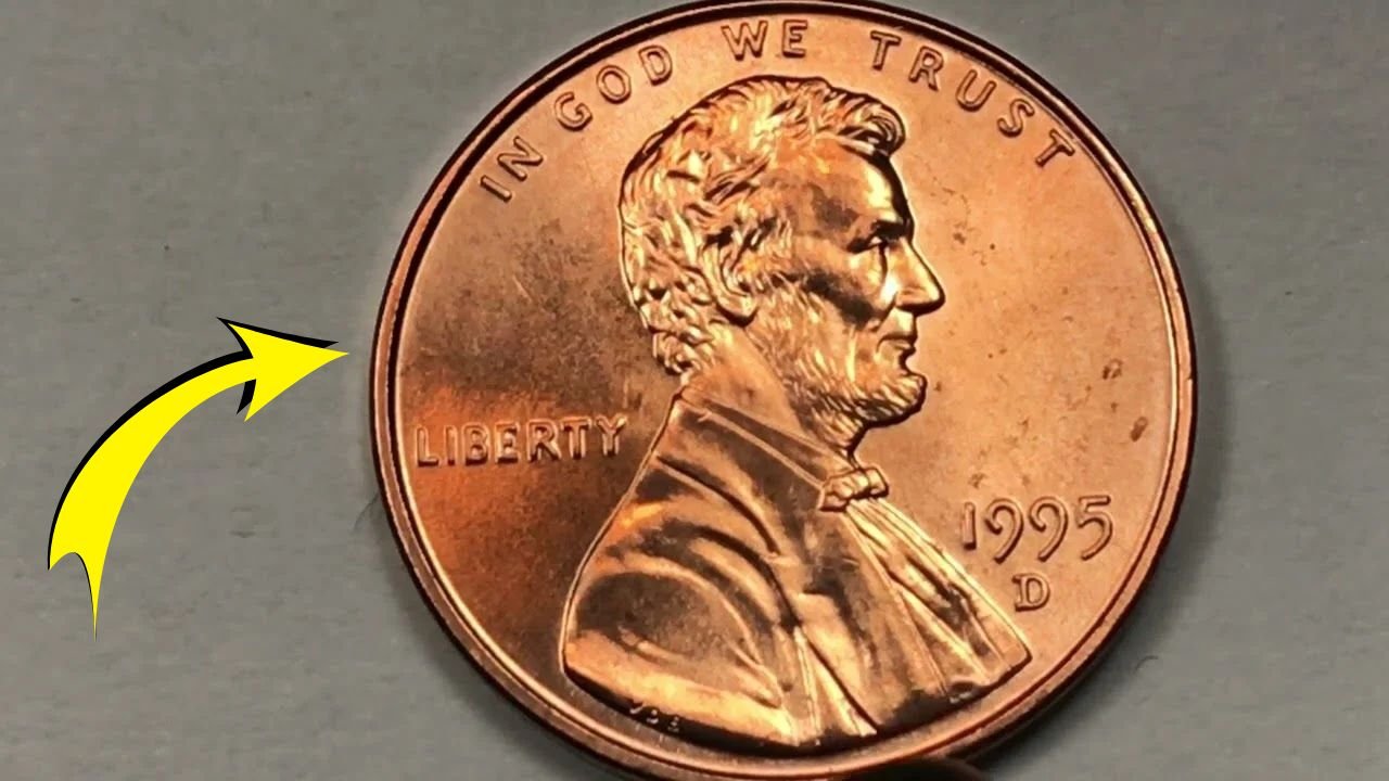 1995 Lincoln Cent Doubled